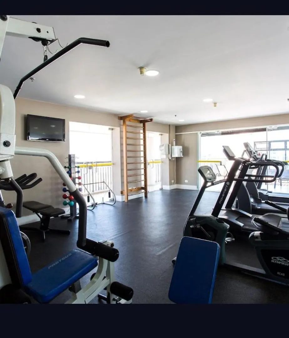 Flat Estaza Luxuoso Moema Ibirapuera Com Garagem Piscina 402 Hotel São Paulo